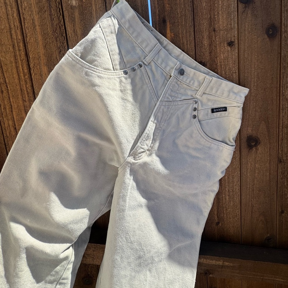 Vintage Rocky Mountain tan jeans